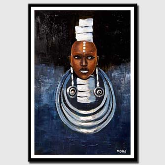 canvas print of African American painting