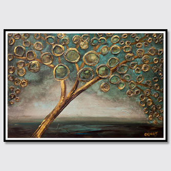 gold-teal-abstract-tree-painting